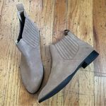 Jack Rogers Tan Pippa Suede Slip On Booties Size 9 Photo 0