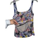 Free People FP movement by  athletic floral tank top size medium Photo 1