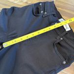 Reformation  Black High Rise Distressed Raw Hem Crop Jagger Jeans 24 Puckered Photo 10