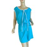 Granada New York VINTAGE 1980'S SKY BLUE TERRY CLOTH ROMPER (3X) Photo 1