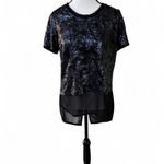 Alberto Makali Vintage y2k Alberto Malaki squin sheer whimsy glam goth blouse small-medium‎ Photo 1