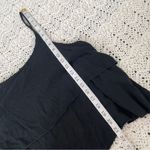 Brandy Melville  Tiered Relaxed Fit Sleeveless Tank Top Black (One Size) Photo 4