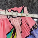 Gene Ewing BIS Women's Floral Skater Skirt Knee Length Multicolor Size M VTG Purple Size M Photo 4