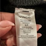 Vince Charcoal Gray Cashmere Wool Tie Waist Sweater Career wear Dress Size S Photo 7