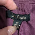 🆕 Plus 1X Dress Purple Plum Sequin Party Fringe Sequined Sexy 14 16 NWT Photo 5