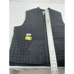 Womans Crossroads Woman Quilted Vest 1x black Full Zip Mock Neck Photo 5