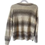 SO  Women's Sweater Ombre Vneck Knit S Beige Cream Soft warm cable knit fall Photo 1