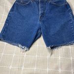 Levi's Vintage  505 Womens Cut-Off Denim Shorts High Rise Orange Tag Classic‎ W29 Photo 6