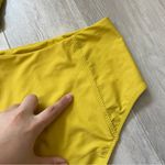 Galamaar Bikini Swimsuit bralette high rise womens Yellow (small) bright beach Photo 5