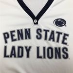 Penn State Lady Lions White and Navy Jersey Photo 3