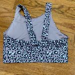 Kyodan  Lavender and Black Animal Print Tank Top Photo 1