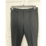 Madewell  $148 Mid-Rise Slim Ankle Dress Pant Black Size 2 NT142 Photo 7