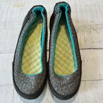 The North Face ‎ Base Camp Ballet Luxe size 7 Brown Teal Textile Flats Photo 1