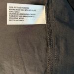 Knox Rose  Dusty Black Blouse with Ruffle Trim & Tie Neck NWT Size S Photo 4