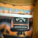 Billabong Switchback printed fleece Sherpa quarter snap pullover large Photo 4