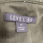 Level 99 Utility Long Anorak Jacket Barn Coat Cactus Green Women's Size Medium Photo 8