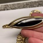 Trifari Lot Of 4 Brooch Pins Vintage - Modern Gold Tone 1 Avon, 1 , 1 Monet Photo 5