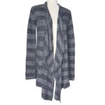 Barefoot Dreams Bamboo Chic Lite Island Wrap/Cardigan Stripe S/M Soft Cozy Photo 1