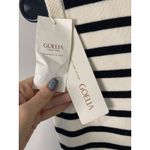 New Goelia Black and White Stripe Vest, Size US 6 Photo 3