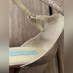 Betsey Johnson  Glitter Block Heel Sandals🌷🌷 Photo 9