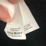 Kate Spade  Black Wool Ruffle Metal Stud Embellished Short Sleeve Sweater Dress Photo 6