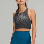 Lululemon Ebb to Train Bra *Medium Support C/D Cup Black/Rhino Grey Size 4 Photo 2