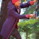 Title Nine  Kismet Car Coat Lightweight Purple Winter Coat - Size M Photo 1