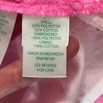 Lilly Pulitzer  Women's Lina Eyelet Top Prosecco Pink Neon Size M Photo 5