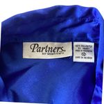 Partners by Mervyns Satin Button Down Blue Size 10 Photo 3