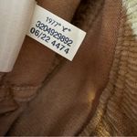 American Eagle  low rise mini corduroy skirt tan size 8 NWT Stretch pockets micro Photo 9