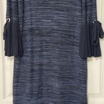 ViVi By Violet Weekend Women's Blue and Black Sweater Dress Size M Size M Photo 2