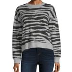 Arizona Jeans ✨ Arizona Tiger Stripe French Terry Sweatshirt ✨ Photo 0