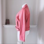 Michael Kors  Jacket Dusty Rose Bomber Faux Leather Plus Size XXL NWT Photo 4