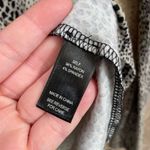 BKE Red By Long Sleeve Snake Print Metal Button Sleeve Blouse Small Photo 4