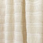 Roolee NWT  Chiffon Ruffled Long Sleeve Babydoll Dress Vanilla Cream Size Medium Photo 8