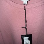 joe's jeans Joe’s Jeans Eyelet Sleeve Top in Rose Pink Size XL | NWT Photo 6