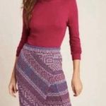 Maeve Anthropologie Carolina Knit Pencil Skirt XL Multicolor Geometric Midi Photo 1