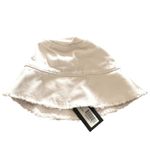 JOCELYN The‎ Saint Barths LOVE Bucket Hat NWT One Size White Photo 4