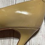 Corso Como del Beige Leather Patent Pump Size 8.5 Photo 9