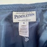 Pendleton Skirt Womens 14 A-Line Lined Midi Wrap Belted Office Classic Career Photo 2