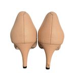 Cole Haan  NikeAir Pumps Nude Pebbled Leather Womens 7.5‎ Heels Office Career Photo 5