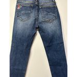 Driftwood Embroidered Colette Jeans Medium Wash Size 25W 26L NWT Floral Cuffed Photo 11