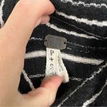 We The Free Stripes Drippy Thermal Knit Cowl Neck Sweater S Photo 1