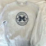 University Of Michigan Crewneck Gray Size XS Photo 0