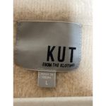 Kut From The Kloth  Cream Soft‎ Plush Open Front Cardigan Large Photo 3