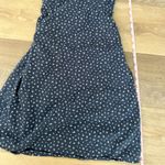 Brandy Melville  Blue Floral Tie-Back Slip Mini Dress Photo 5