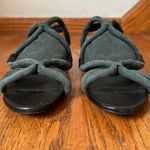 3.1 Phillip Lim Black Gray Marquise Flat Sandals Photo 4