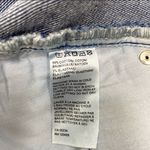 Lord & Taylor Desing Lab High waisted Frayed hem Denim Jean Shorts Beach Size 26 Blue Photo 7