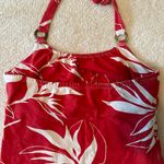 Banana Republic Y2K  Red and White Halter Top Photo 4