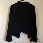 Adrianna Papell Black Bell Sleeve Blazer Photo 2